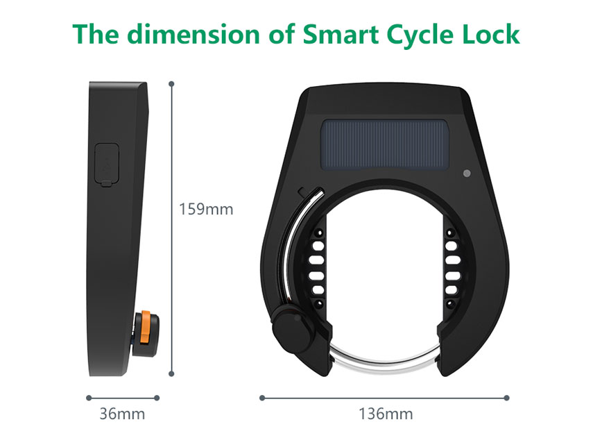 smart bike lock app