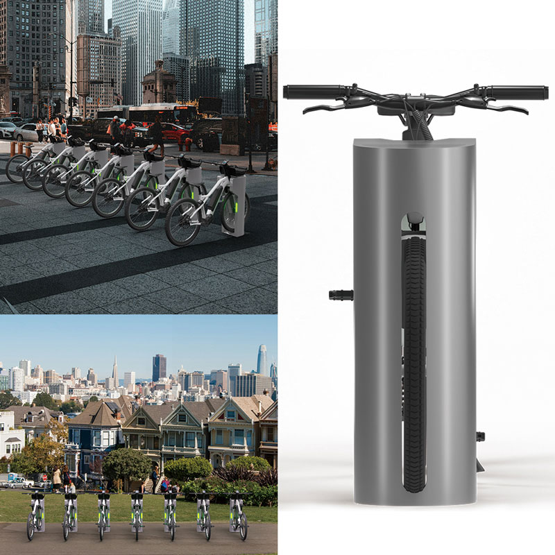 2 Wheeler Charging Station with Single Pile