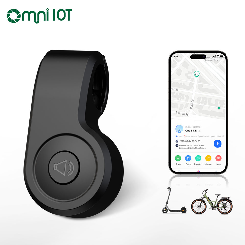 OMNI Tracker Ebike D536 per bici elettriche intelligenti con GPS 4G BLE