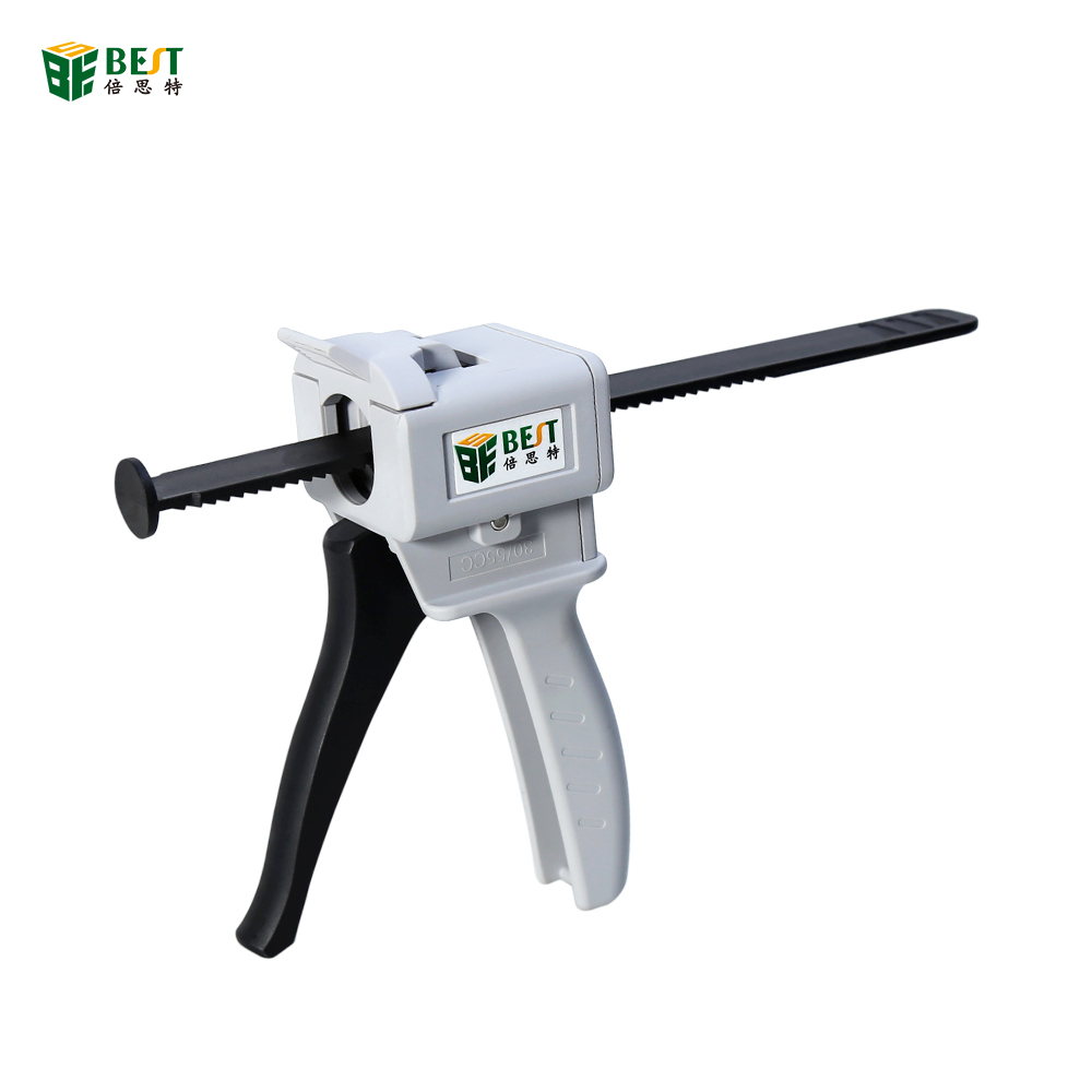 BST-62 One-component manual glue gun 30/55cc glue gun metal buckle control thickening push rod Shenzhen manufacturer
