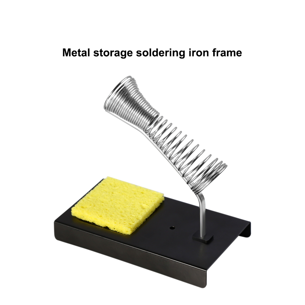 BEST TOOL Support de fer à souder en métal avec éponge de nettoyage pour station de soudage