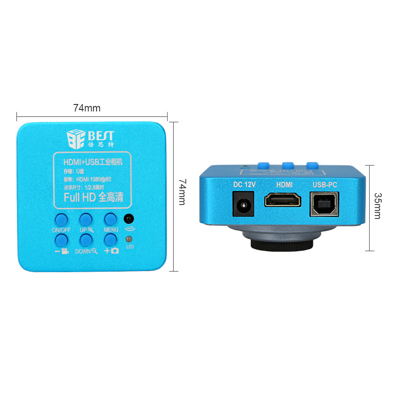 Best Tool HDMI1030UUC 工业显微镜高透射蓝光相机