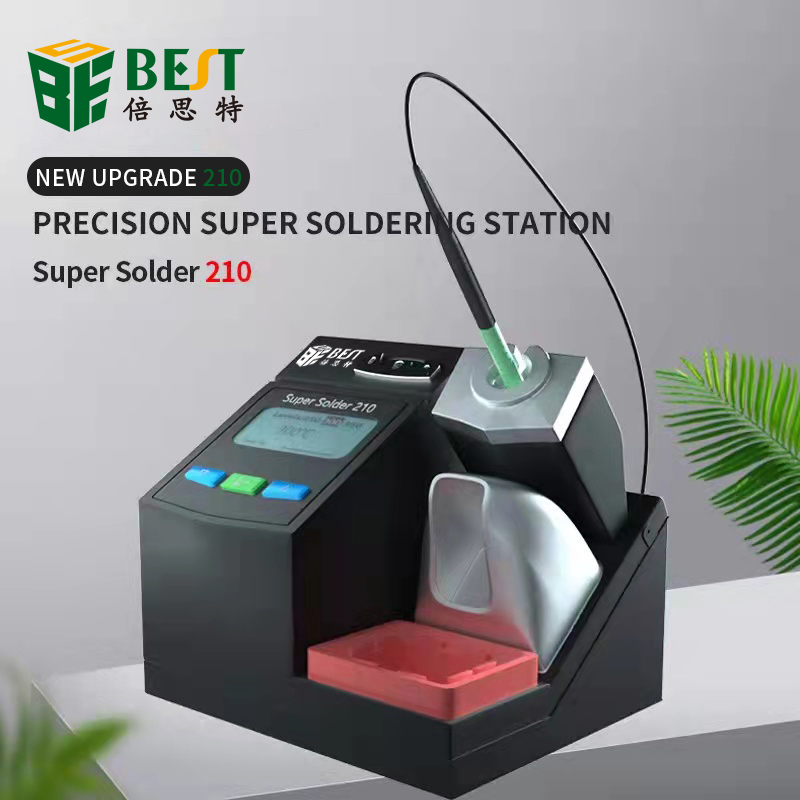 Estação de super solda de precisão Fábrica de China, fabricante Soldagem de Staion Shenzhen Fornecedor, aquecimento rápido em 2,5 segundos BestTool BST-210