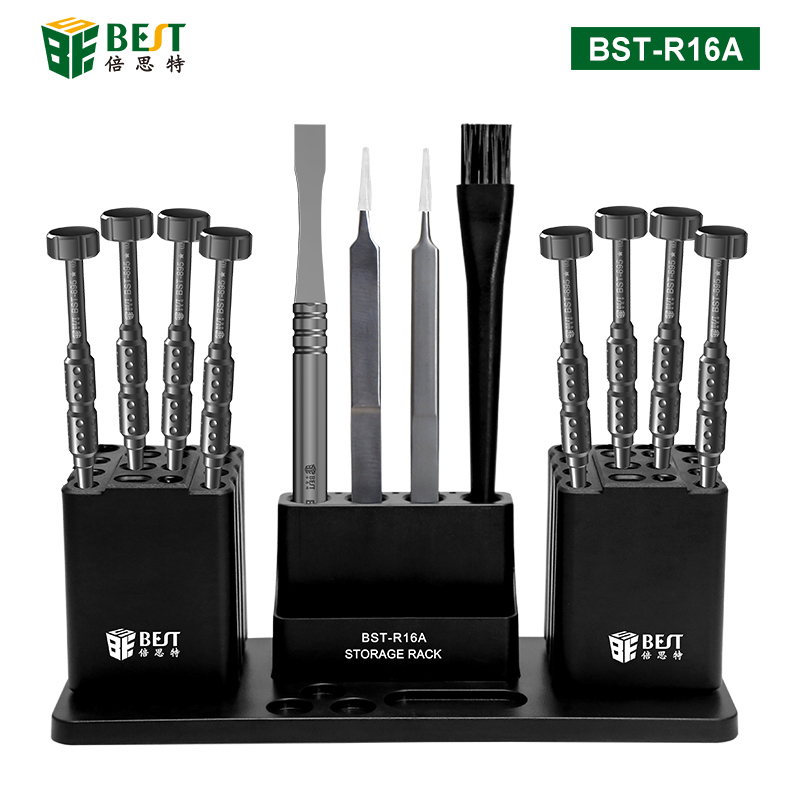 ชั้นเก็บของสำหรับหัวแร้ง, ไขควง, เครื่องมือมือถือ, กล่องเครื่องมือแบบรวม, Besttool BST-R16A
