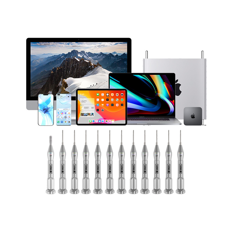 Набор прецизионных отверток Китайская фабрика, Производитель набора отверток с битами S2, Оптовики отверток Rocket Creative, BST-9905 12PCS