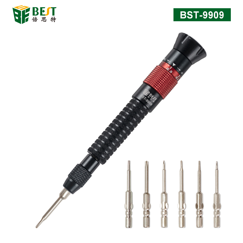 China Factory Repair Tools Manufacturer BST-9909 Adjustable Torque Screwdriver Set Mobile Phone Repair Tools Screwdrivers