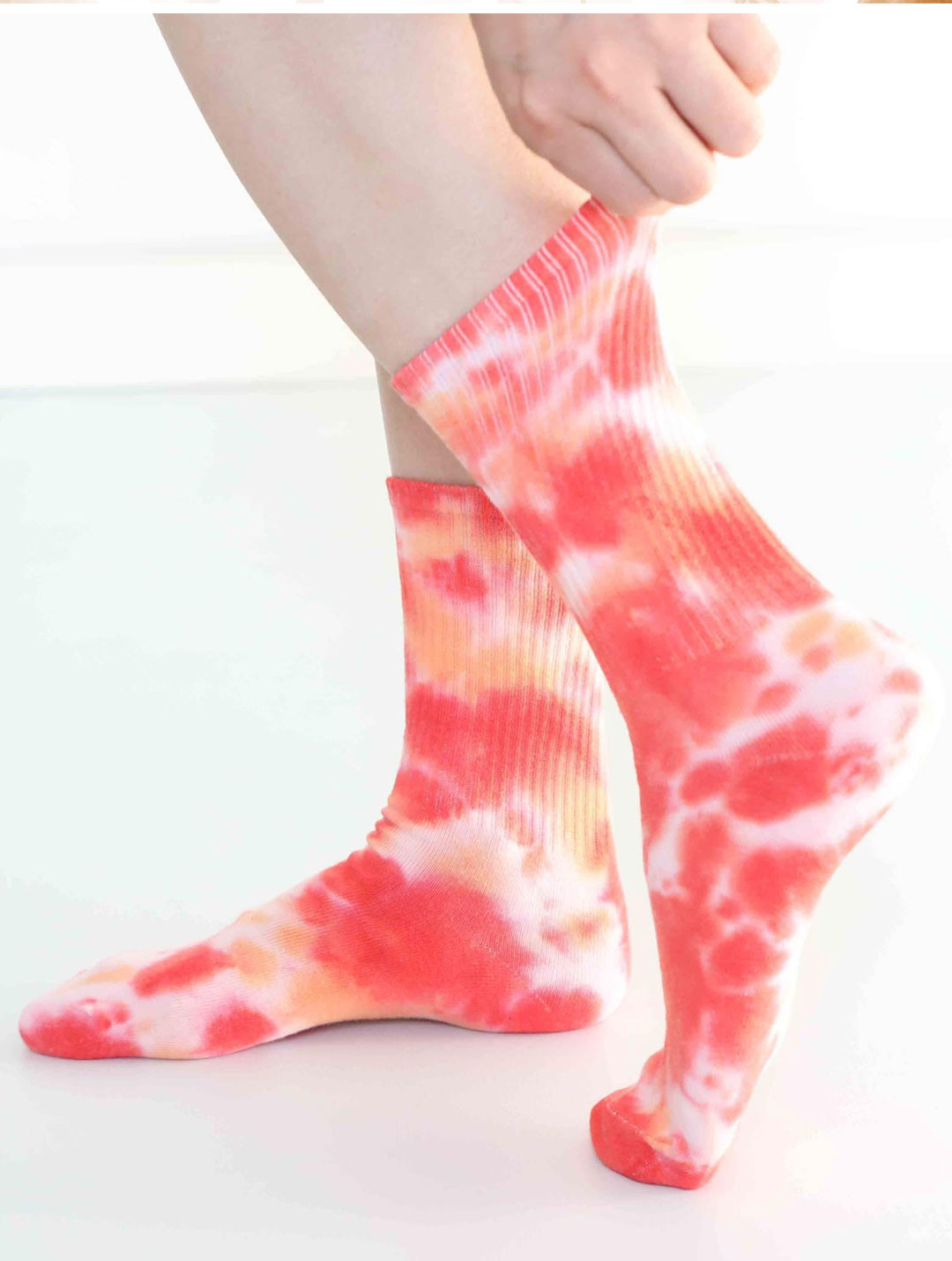 B2B wholesale tie-dye yoga socks for sale