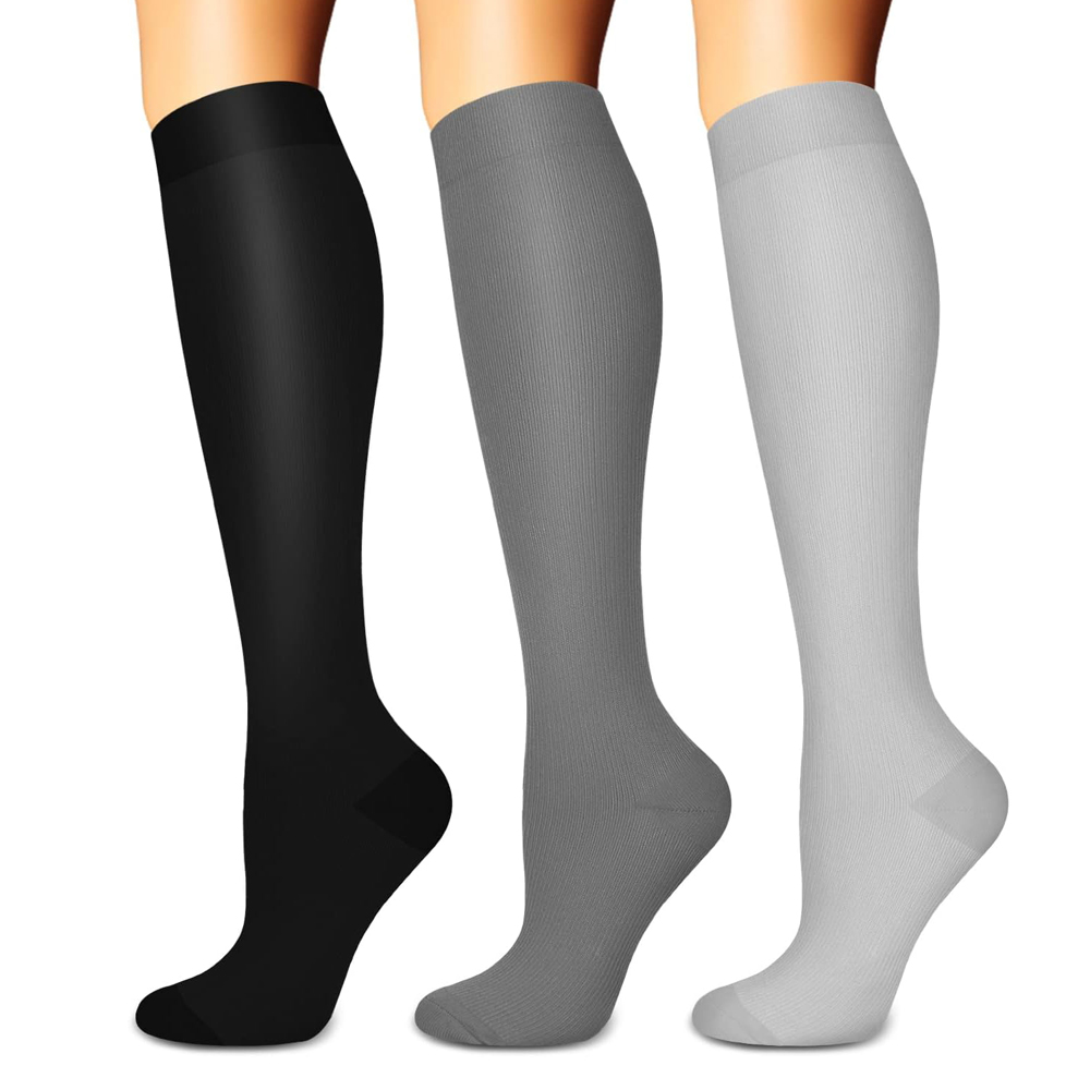 Chine Chaussettes de sport de compression avec logo personnalisé, fournisseur de chaussettes médicales fabricant