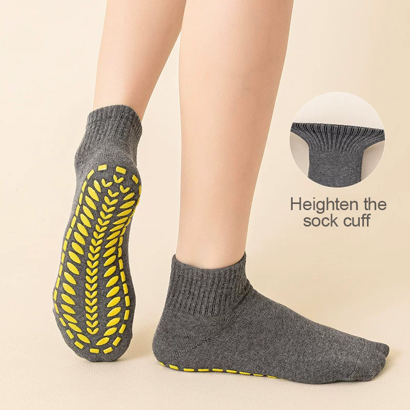 Calcetines profesionales para trampolín, ajuste personalizado, puntos de agarre de silicona para gimnasio/fitness