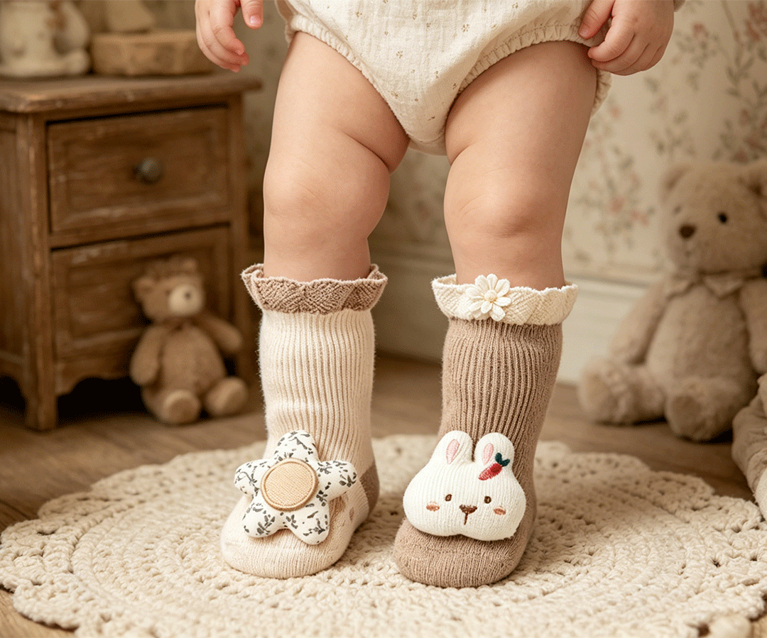 Low price 100% cotton baby socks wholesale