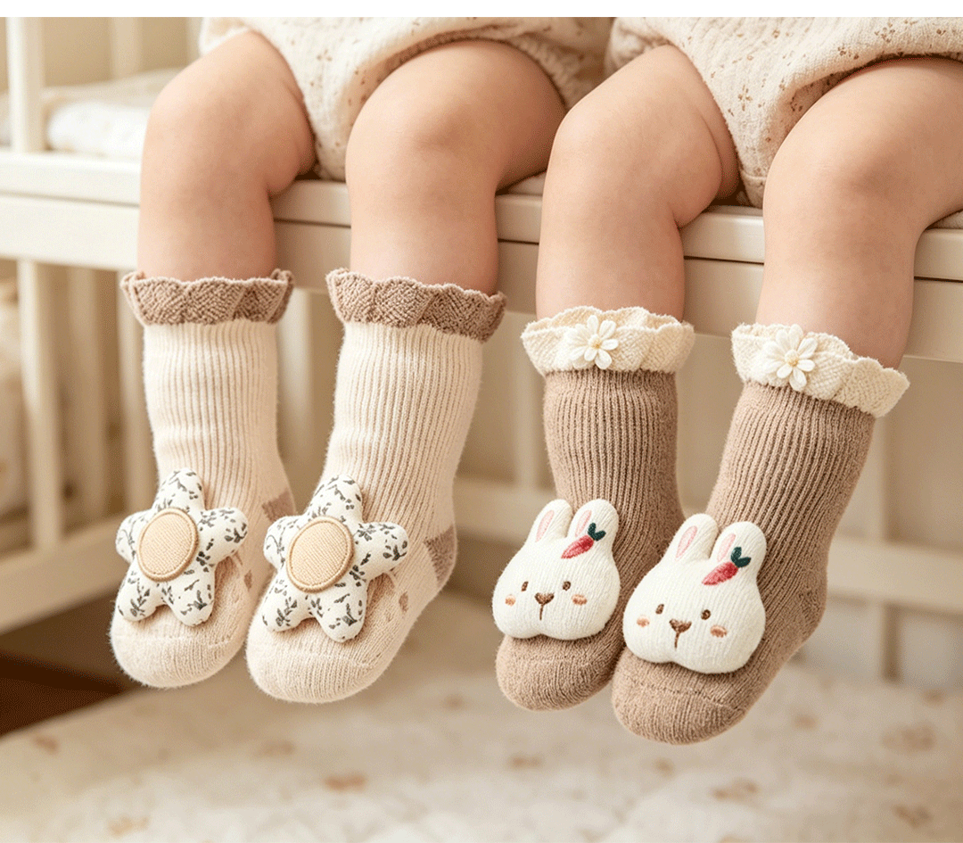 Customized baby socks with free design