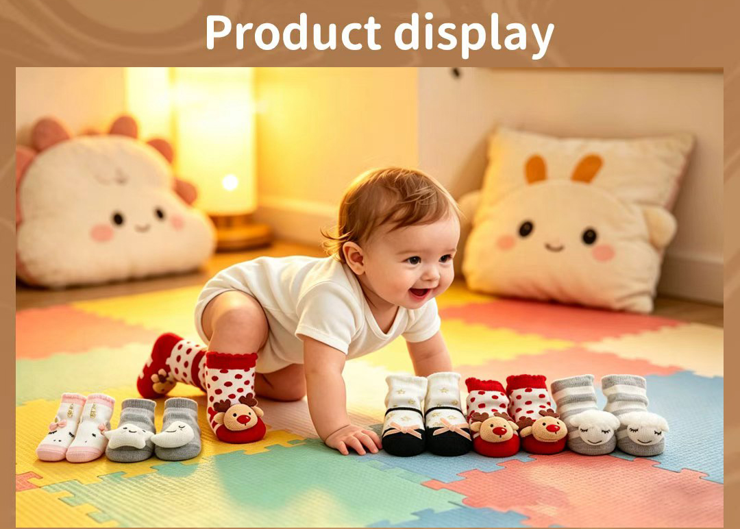 Customized baby socks with free design