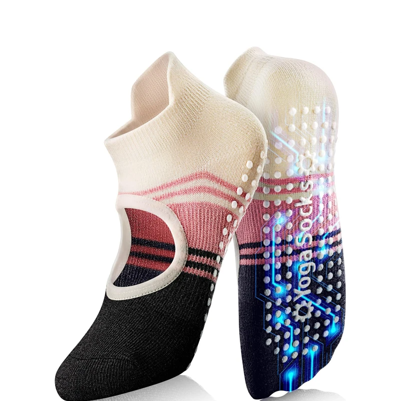 Fast delivery non-slip Pilates socks China