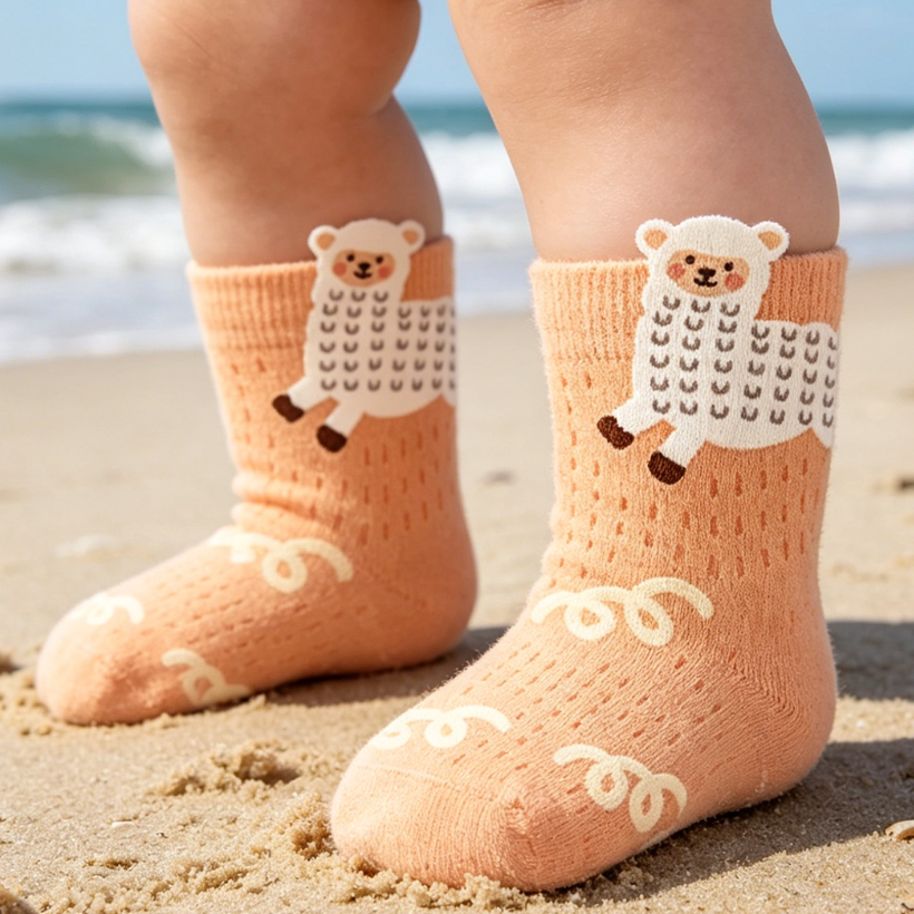 100% Cotton Baby Socks Supplier