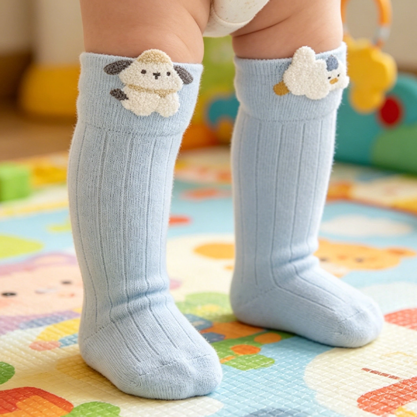 Custom design baby socks gift set China