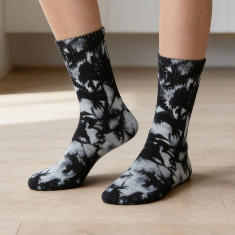 Wholesale tie-dye socks factory China