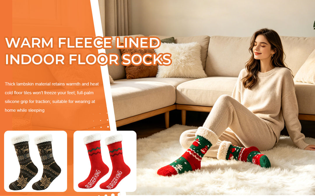 Custom logo 360° print socks low MOQ