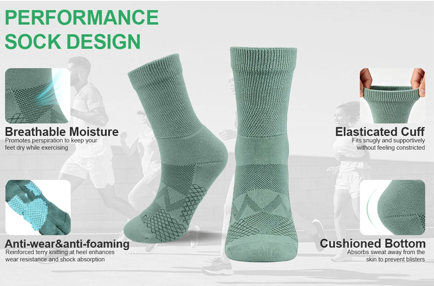 High End Coolmax Sports Socks OEKO-TEX Certified Mill