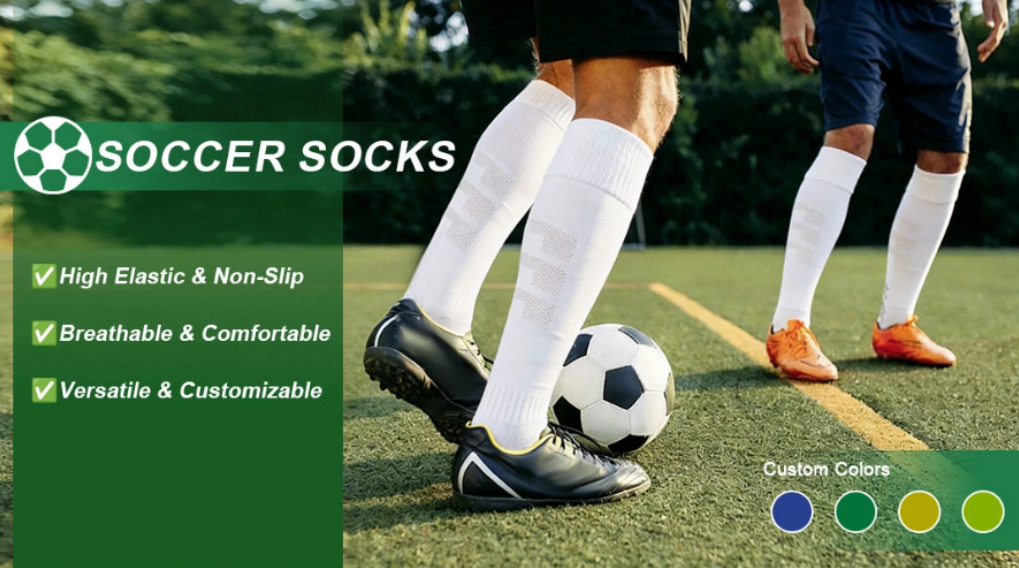 Los calcetines de fútbol y para correr experimentan una creciente demanda a medida que los compradores buscan opciones de producción flexibles