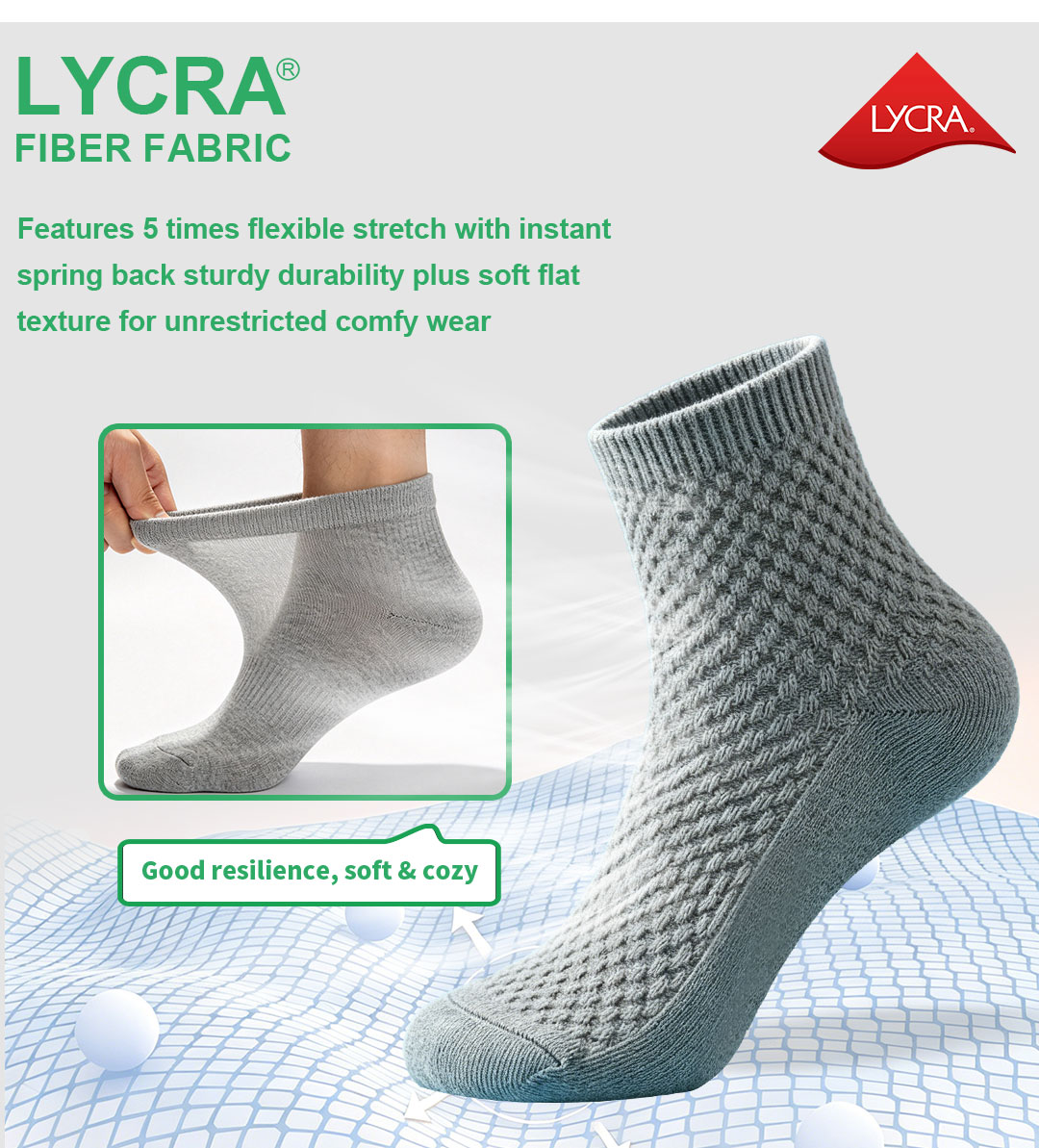 Custom printed promotional socks china manufacturer