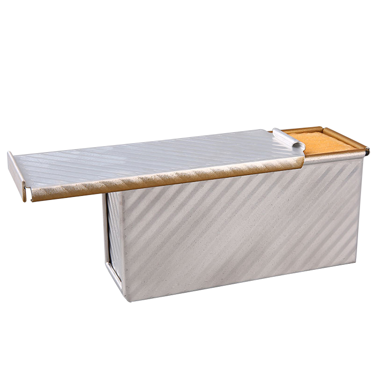 Deep Aluminum Non Stick Loaf Bread Baking Pan with Lid