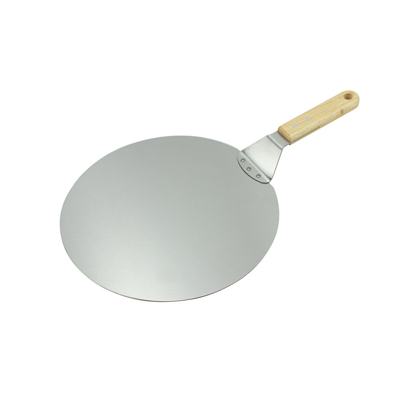 10 inch 12 inch Stainless Steel Round Pizza Peel Shovel