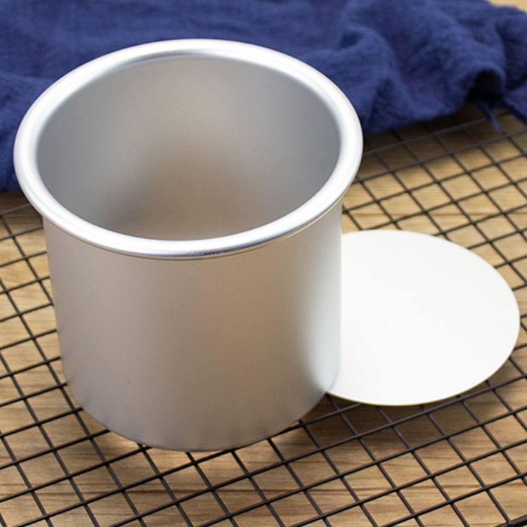 4 inch Mini Round Aluminum Cake Pan Baking Mold with Removable Bottom