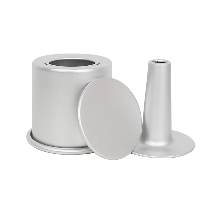 مصغرة مستديرة عميقة أنبوب الألومنيوم كعكة عموم الملاك كعكة قوالب الخبز القصدير