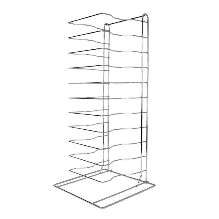 11 Tiers Stainless Steel Pizza Tray Stand