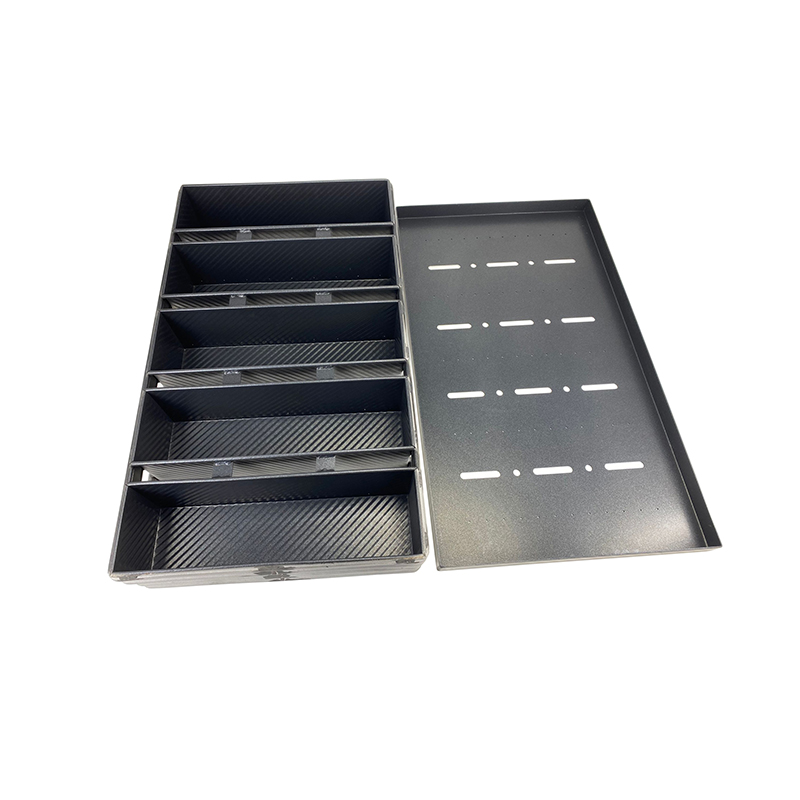 Maßgeschneiderte aluminisierte Stahllaibpfanne Toastbrotdose Großhandel