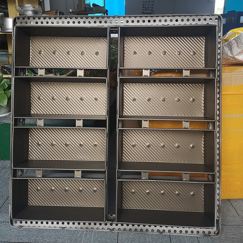 Maßgeschneiderte aluminisierte Stahllaibpfanne Toastbrotdose Großhandel