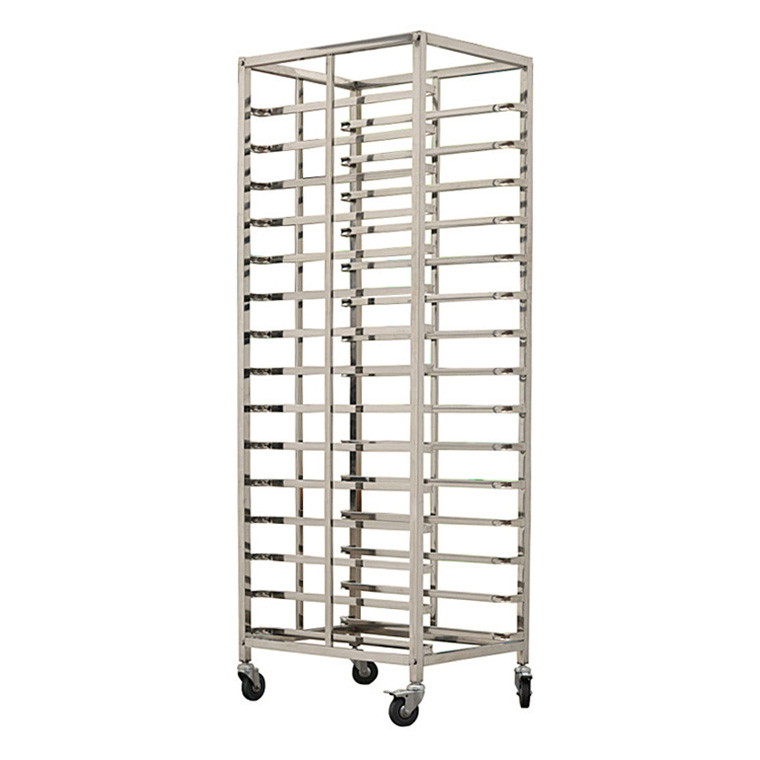 Detachable Bakery Trolley Bread Baking Tray Cooling Rack Trolley