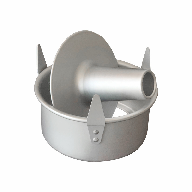 Stampi per torte in tubo di alluminio staccabili con piedini