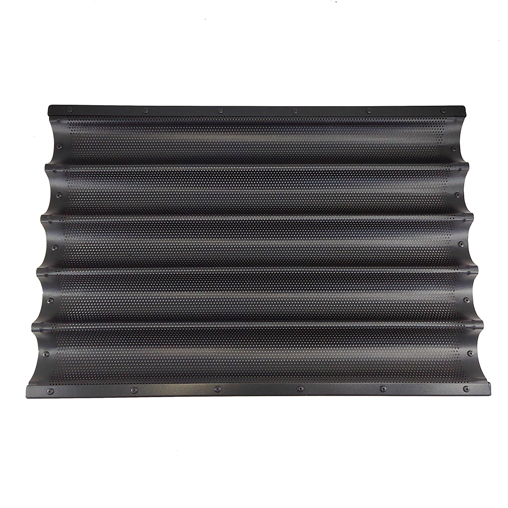 Алюминиевый противень для выпечки французского хлеба с 5 отделениями, противень для багета