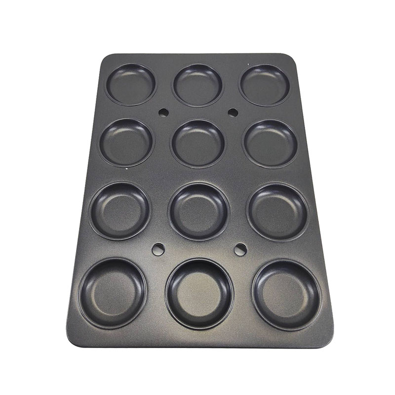 Industrial Deep Muffin Cupcake Baking Pans 2pcs Set