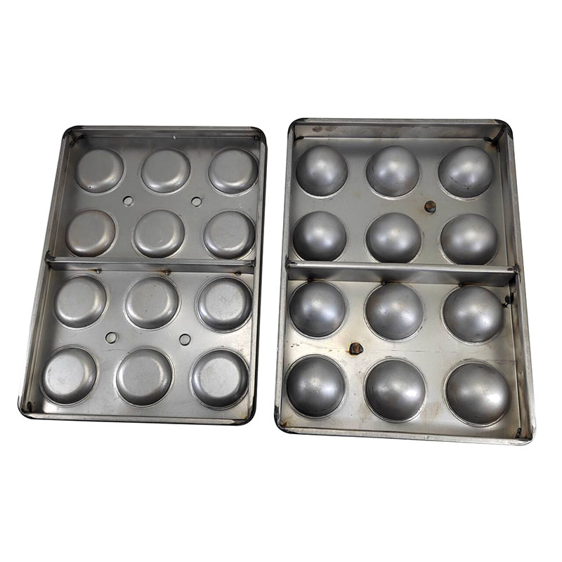 Industrial Deep Muffin Cupcake Baking Pans 2pcs Set