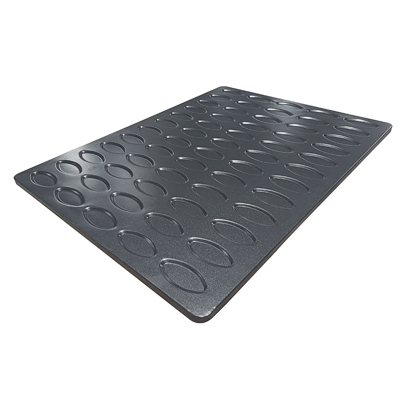 60 form z nieprzywierającą blachą do pieczenia rogalików