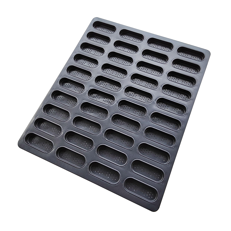 40 Tin Oval Cupcake Baking Pan