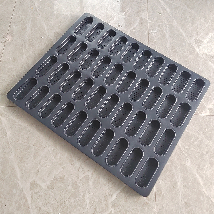 40 Tin Oval Cupcake Baking Pan