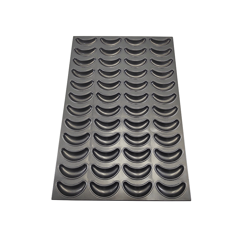 Przemysłowa, nieprzywierająca blacha do pieczenia muffinów w kształcie banana