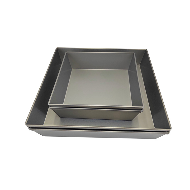 Hardening Nonstick Aluminum Square Cake Baking Pan