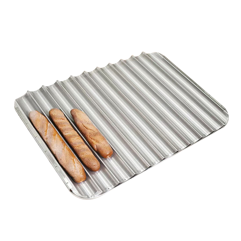 ประเทศจีน อลูมิเนียมพรุนขนมปังฝรั่งเศส Baguette Baking Pan ผู้ผลิต