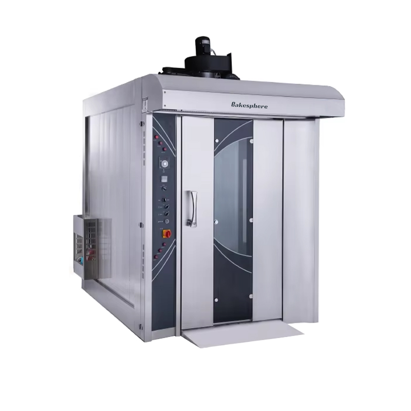 Komercyjny piekarnik obrotowy piekarniczy - 1 wózek 32 tace