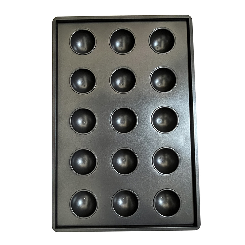 15-tin Sphere Muffin Cupcake Baking Pan Set