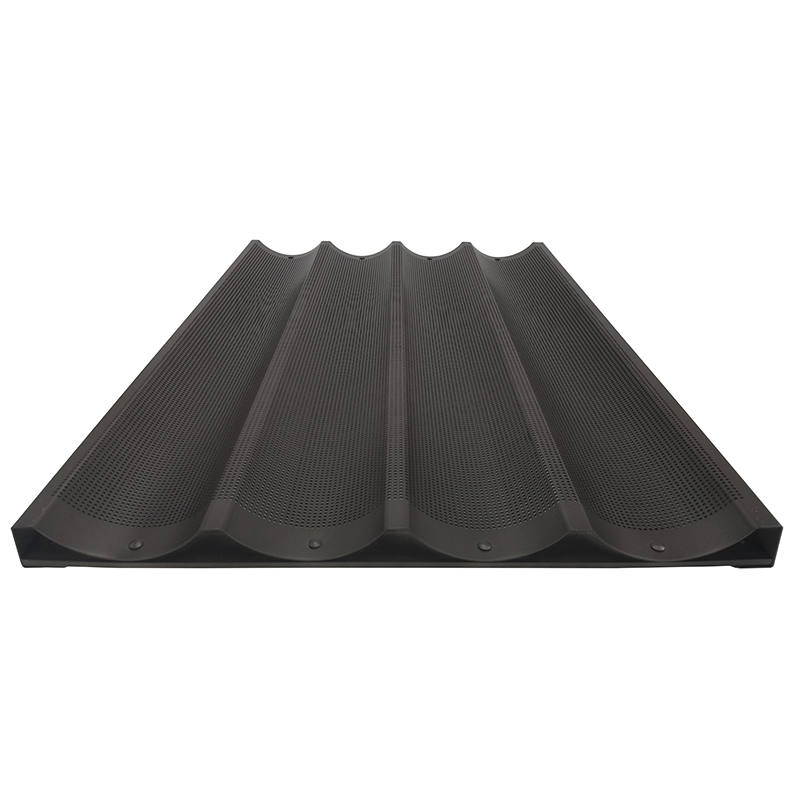 مقلاة خبز باجيت من الألومنيوم غير لاصقة