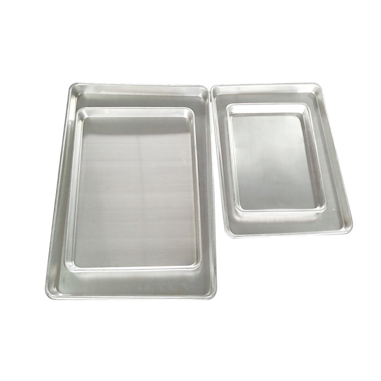 Wire in Rim Aluminum Sheet Pan Baking Tray