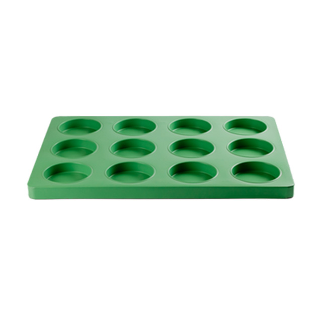 Panfão de panqueca de cupcake redonda de 12 milhas