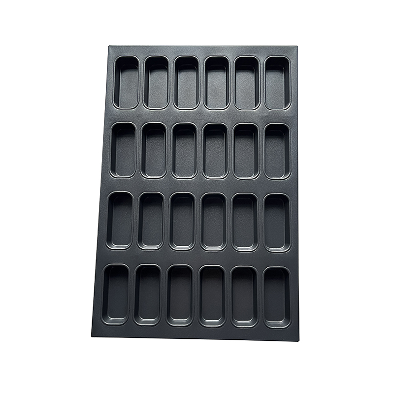 Industrial 24-mold Rectangle Muffin Cupcake Baking Pan