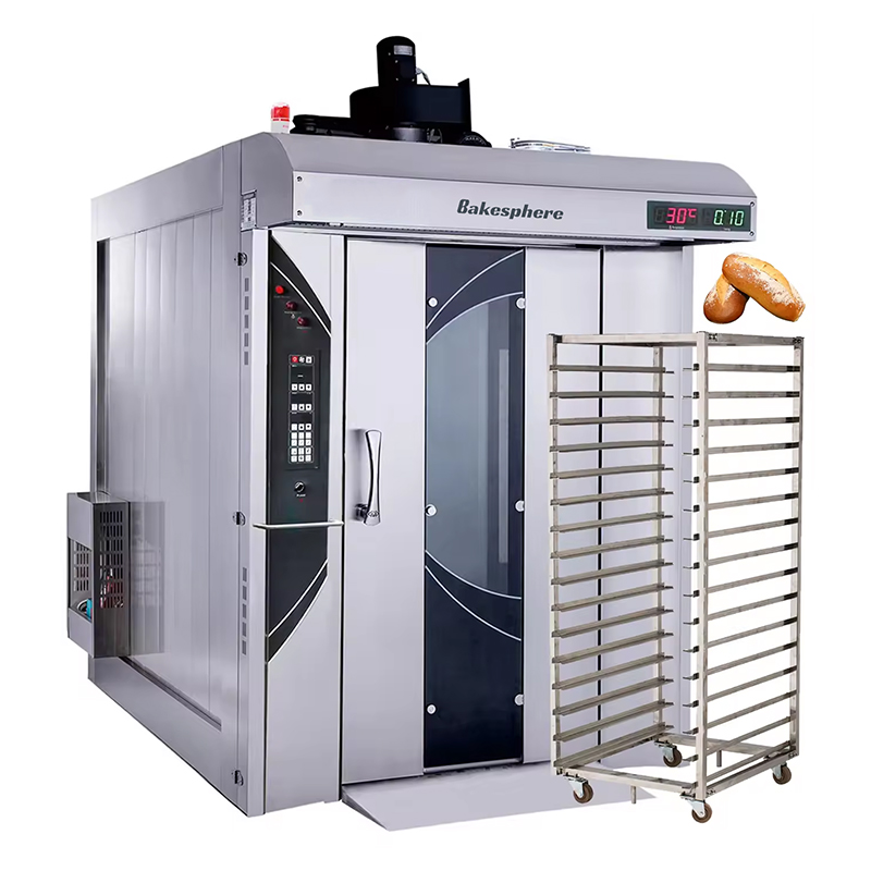 Intelligent Control Rotating Rack Baking Oven - 1 Trolley 32 Trays