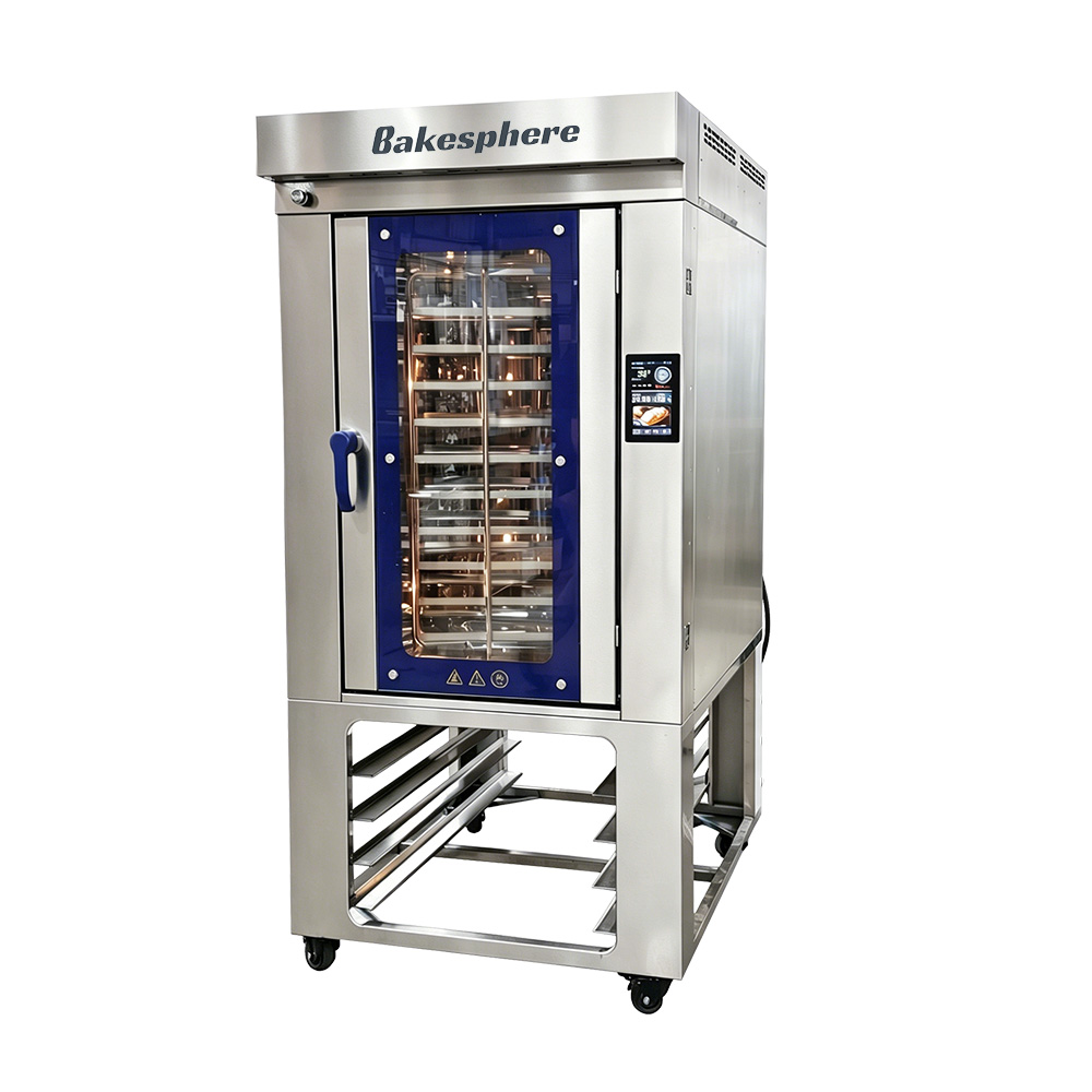 Forno a convezione rotativa a 10 teglie Forno per pane da forno